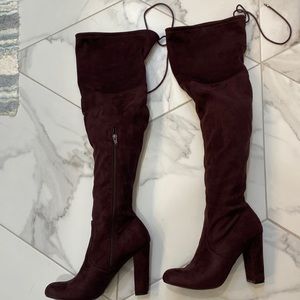 Over the knee boots